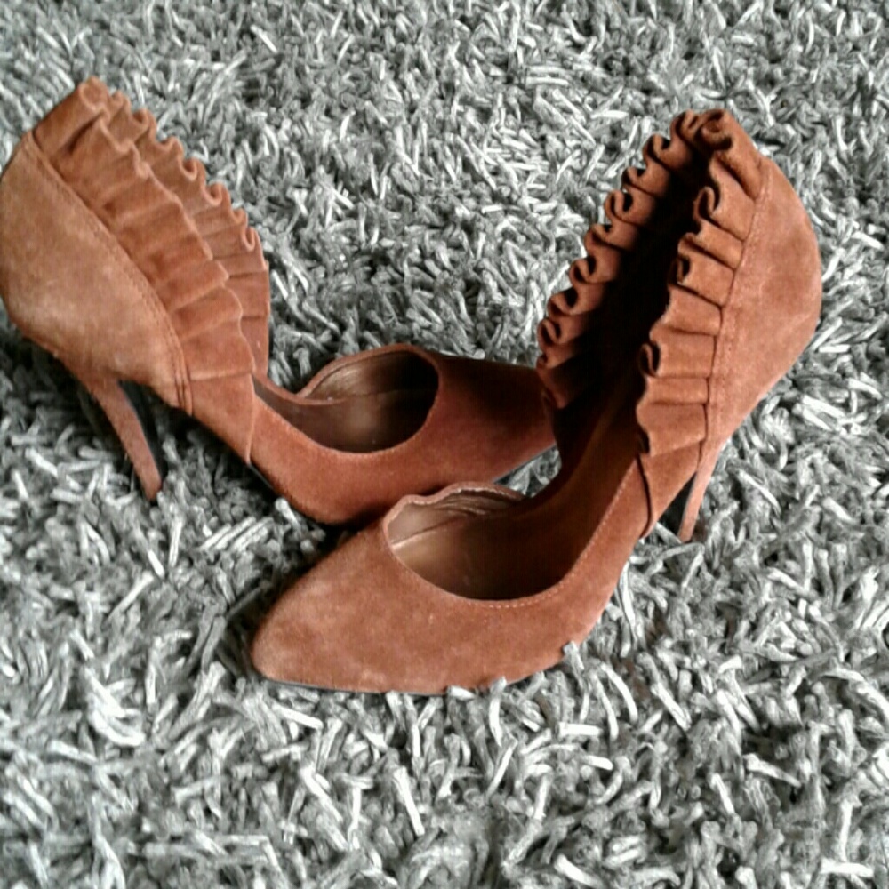 Genuine Suede Pumps